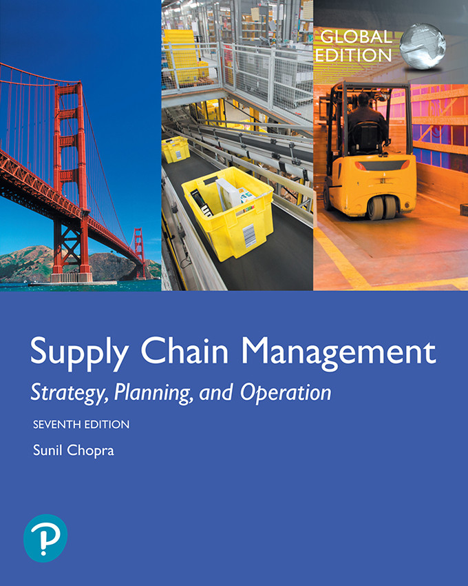 Supply Chain Management Strategy Planning And Operation Global Edition Chopra