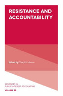 Resistance And Accountability Cheryl R Lehman