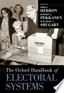 The Oxford Handbook Of Electoral Systems Erik S Herron Robert Pekkanen