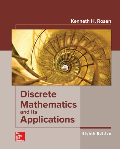 Discrete Mathematics And Its Applications 8th Edition 8th Kenneth H Rosen