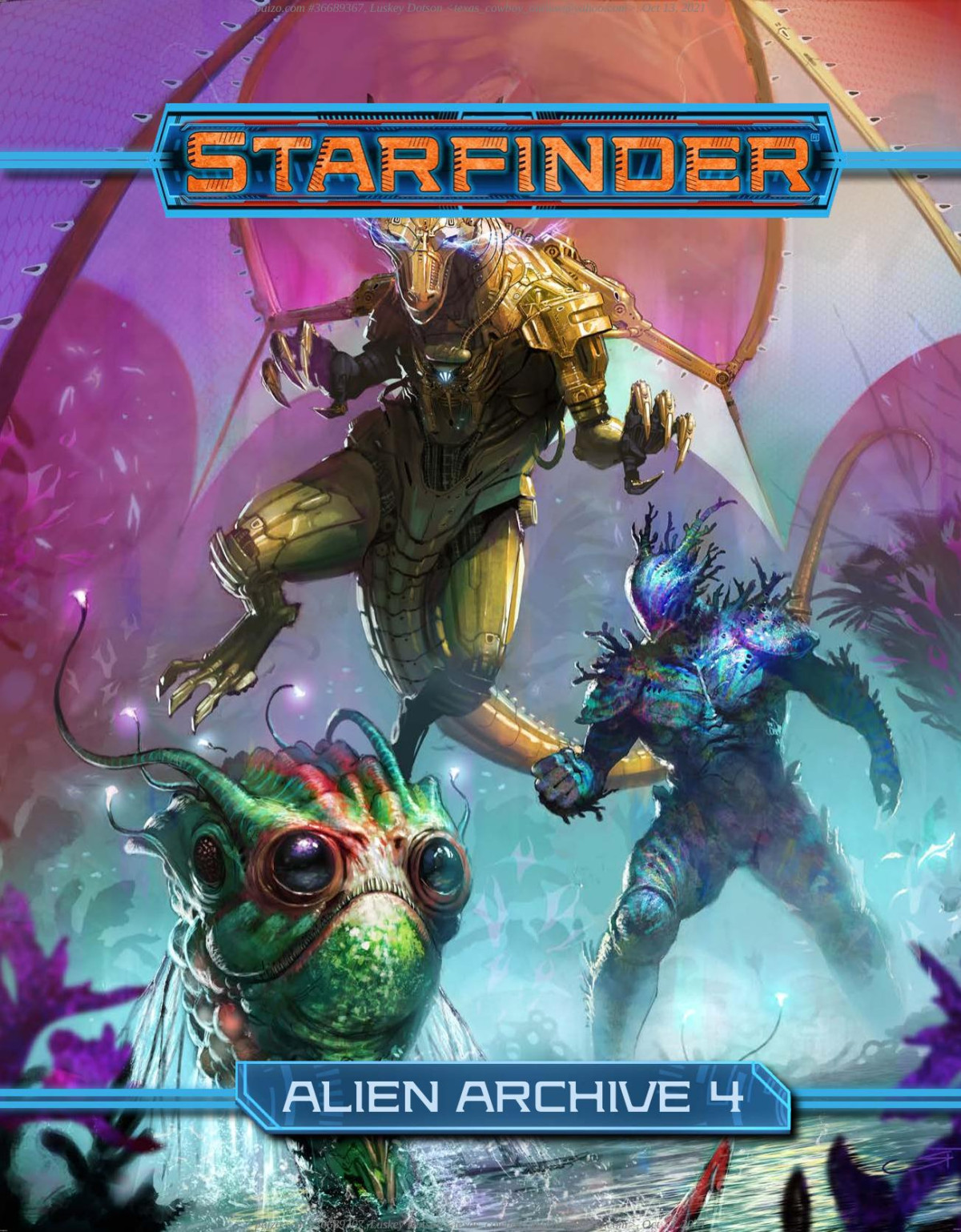 Starfinder Alien Archive 4 Paizo Inc