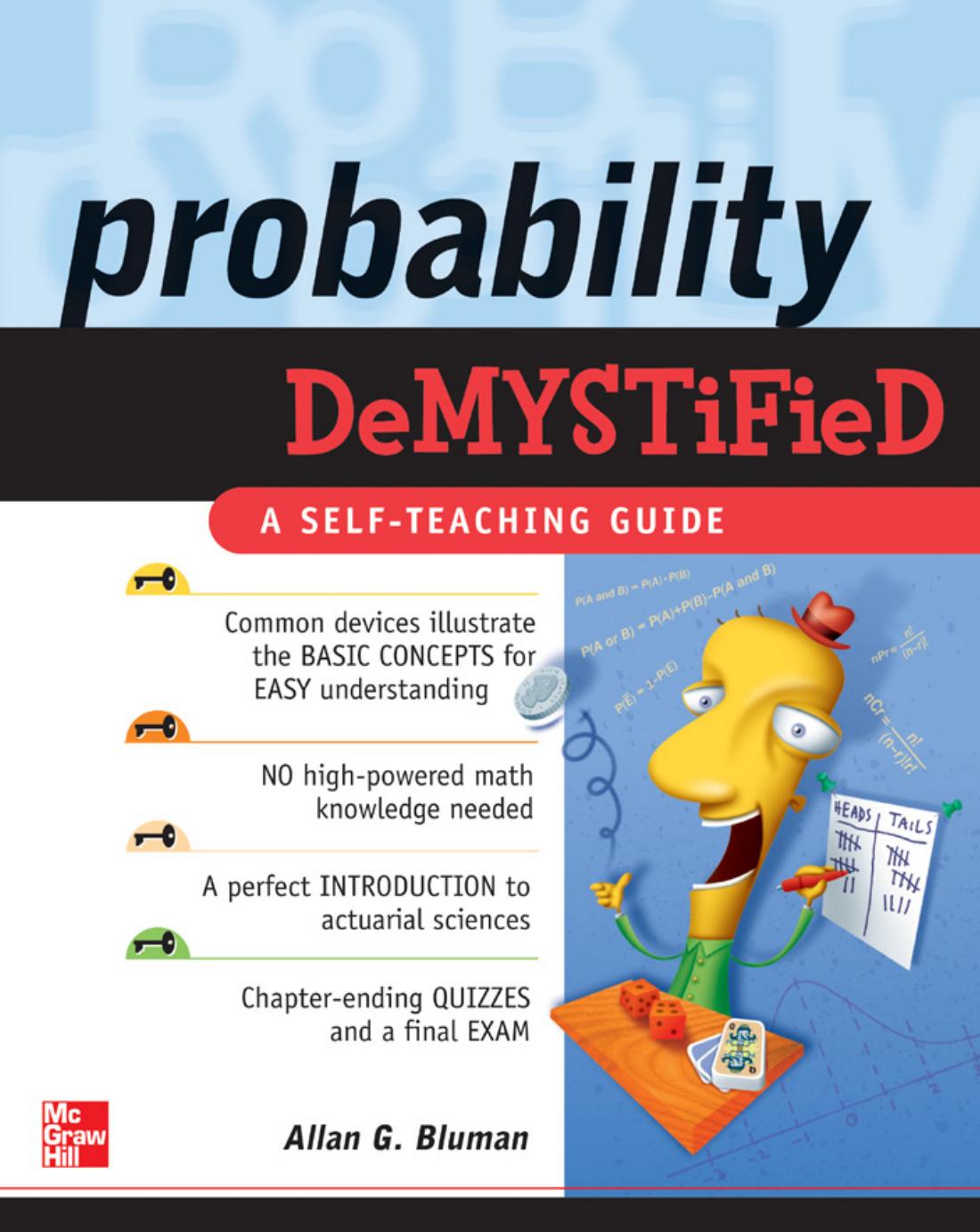 Probability Demystified 1st Allan G Bluman