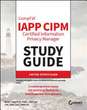 Iapp Cipm Certified Information Privacy Manager Study Guide Mike Chapple