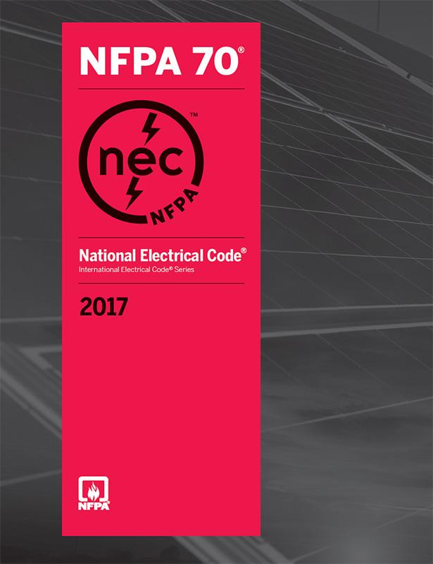 National Electrical Code 2017 Edition National Electrical Code Committee