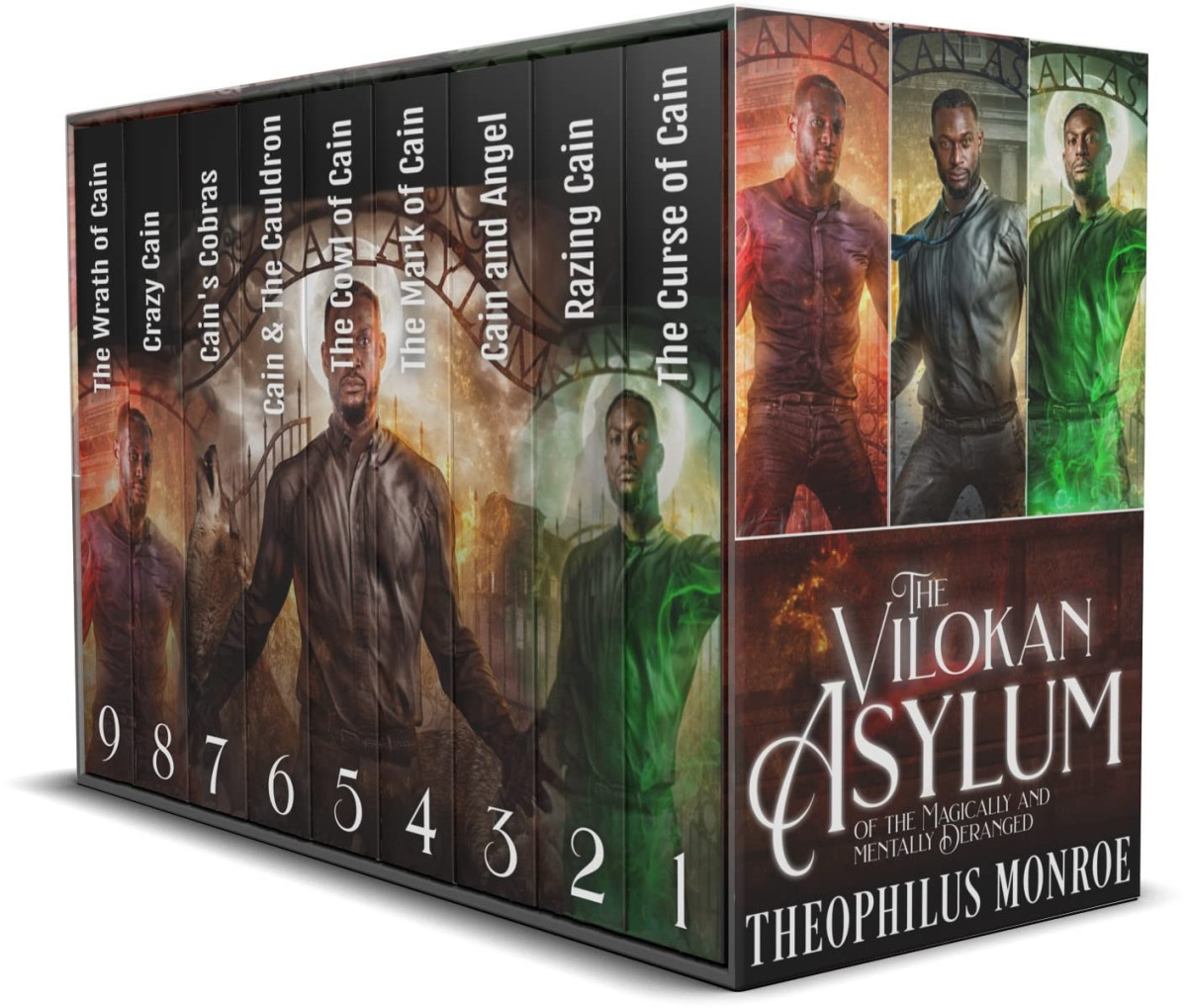 The Vilokan Asylum Of The Magically And Mentally Deranged Omnibus Collection Books 19 Gates Of Eden Boxsets Theophilus Monroe