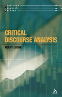Critical Discourse Analysis Terry Locke