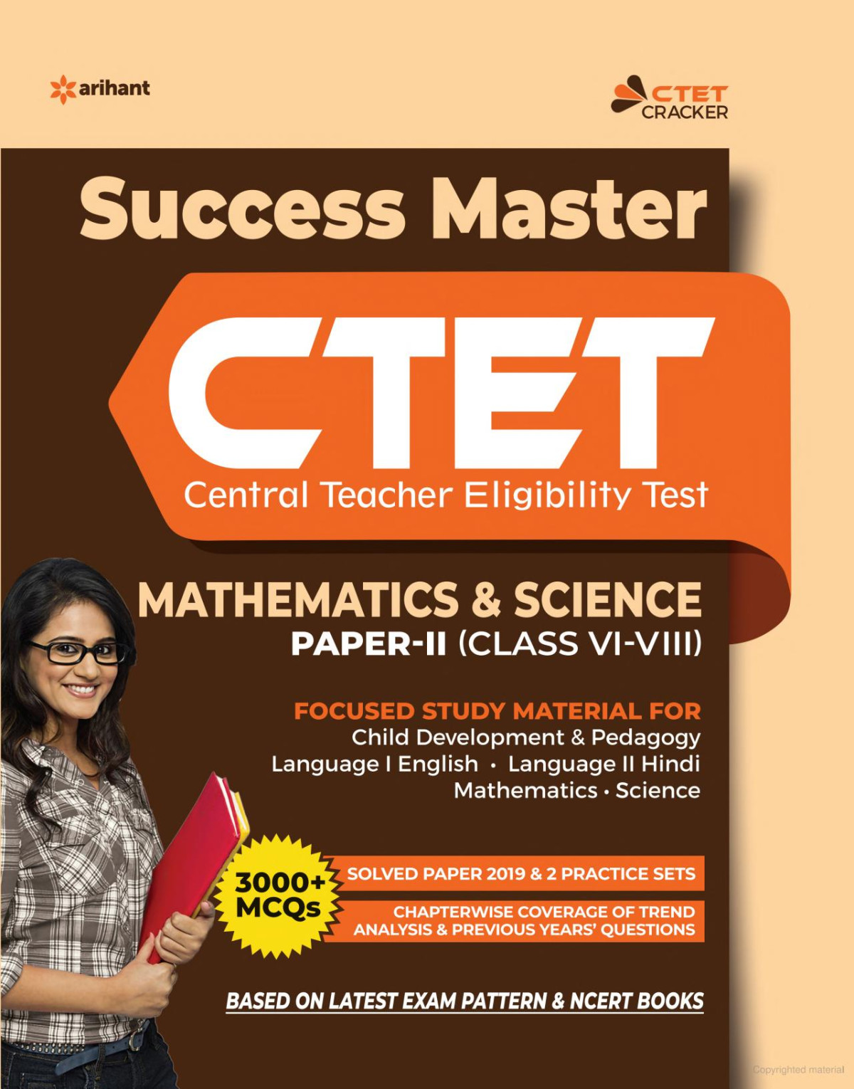 Ctet Success Master Maths Science Paper2 For Class 6 To 8 2020 Arihant Experts
