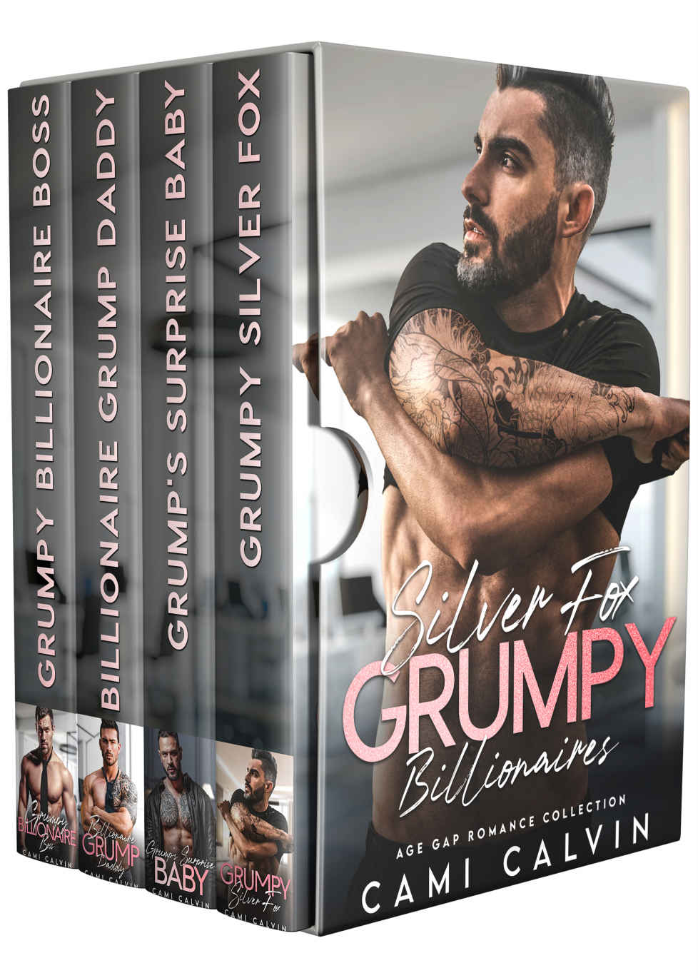 Silver Fox Grumpy Billionaires An Age Gap Contemporary Romance Collection Cami Calvin
