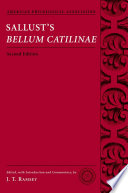 Sallusts Bellum Catilinae 2nd Edition 2nd Gaius Sallustius Crispus Sallust
