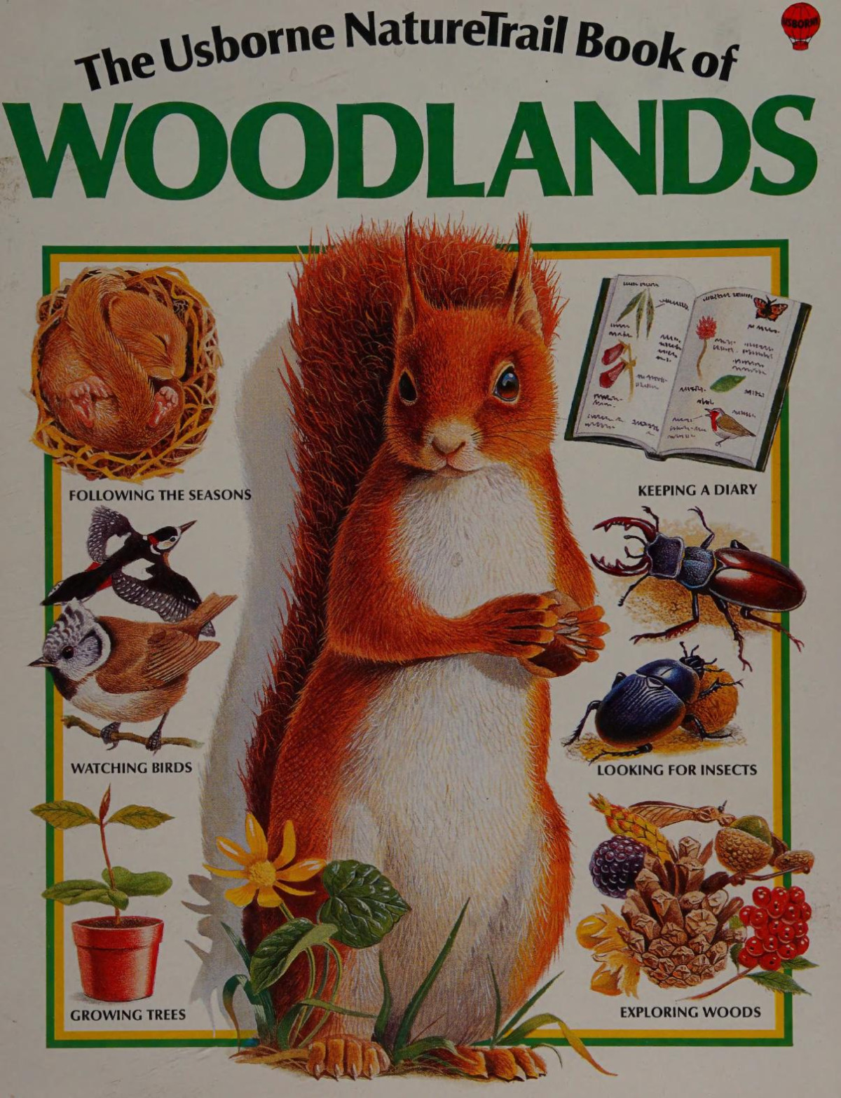 The Naturetrail Book Of Woodlands Barbara Cork Helen Gilks