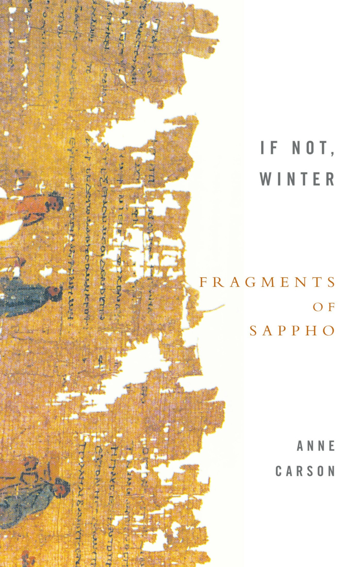 If Not Winter Fragments Of Sappho Sappho