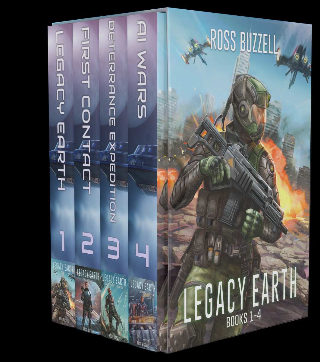 Legacy Earth Box Set Books 1 4 Buzzell Ross