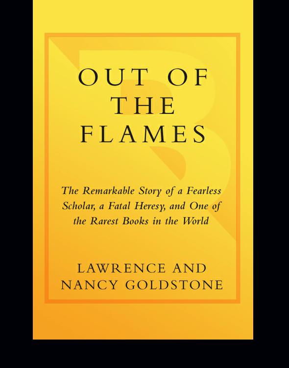 Out Of The Flames Lawrence Goldstone Nancy Goldstone