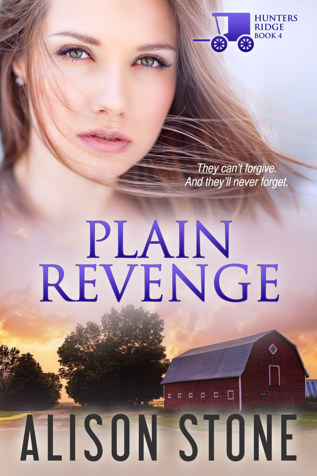 Plain Revenge An Amish Romantic Suspense Novel Hunters Ridge Book 4 Stone