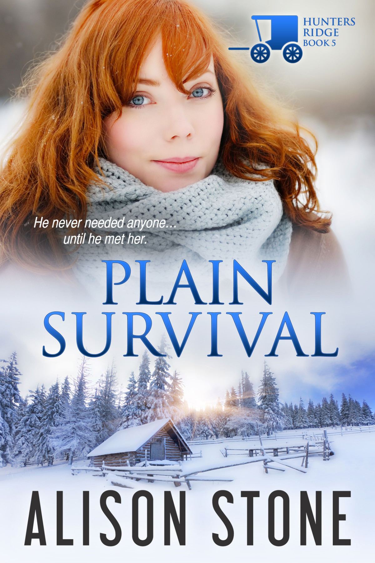 Plain Survival An Amish Romantic Suspense Novel Hunters Ridge Book 5 Stone