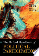 The Oxford Handbook Of Political Participation Marco Giugni Maria Grasso