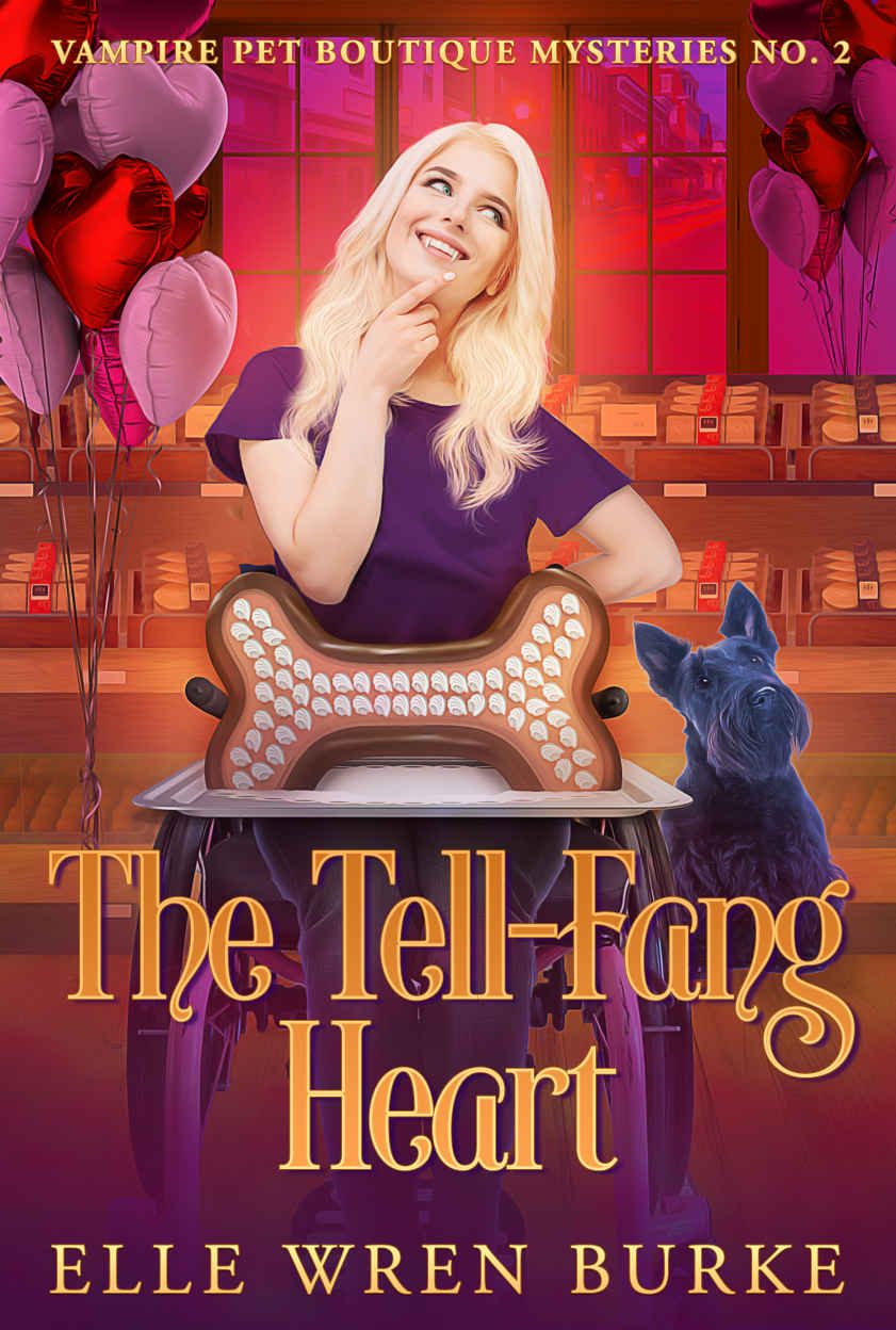 The Tellfang Heart Vampire Pet Boutique Mystery 2 1st Elle Wren Burke
