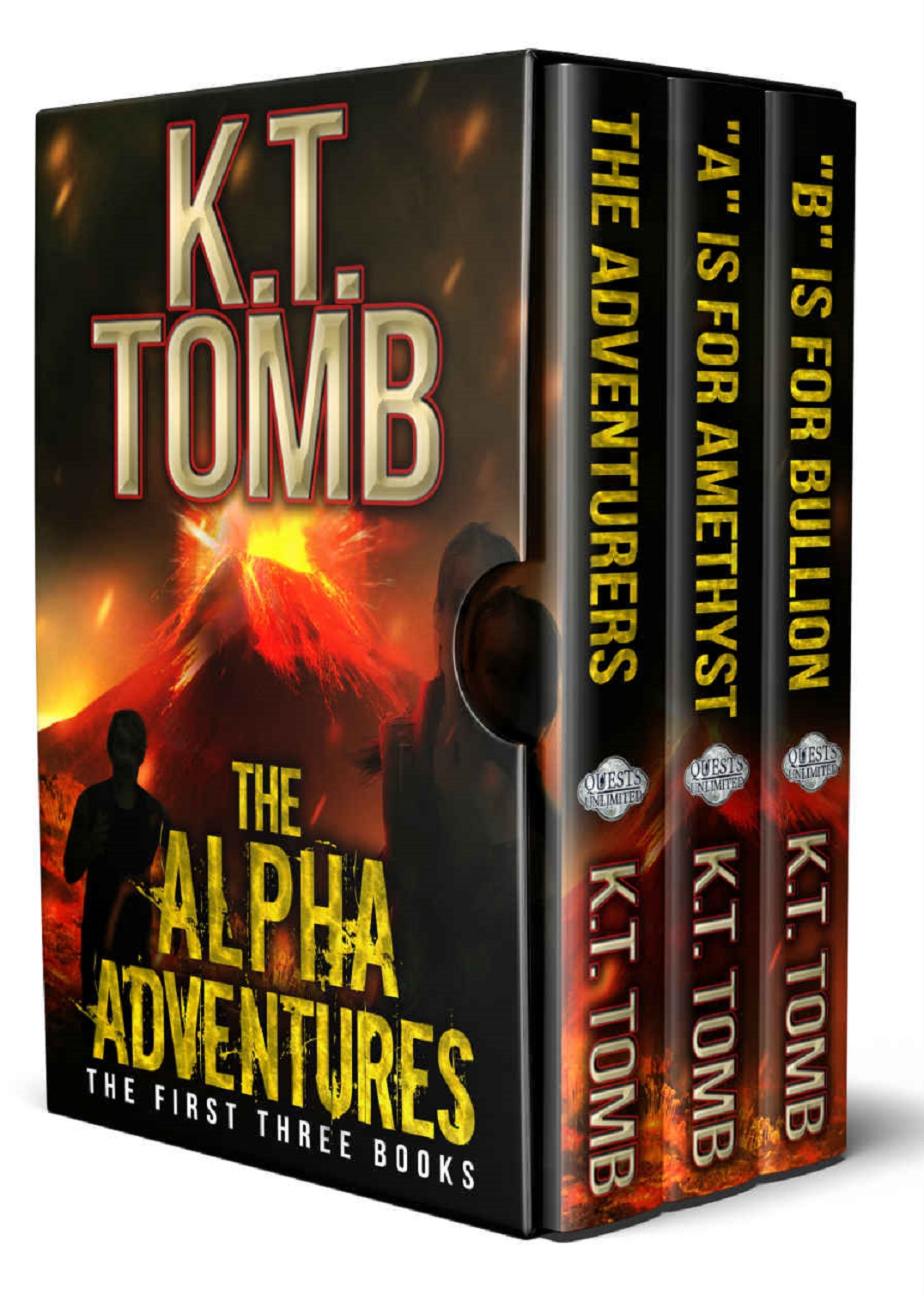 The Alpha Adventures First Three Novels Kt Tomb
