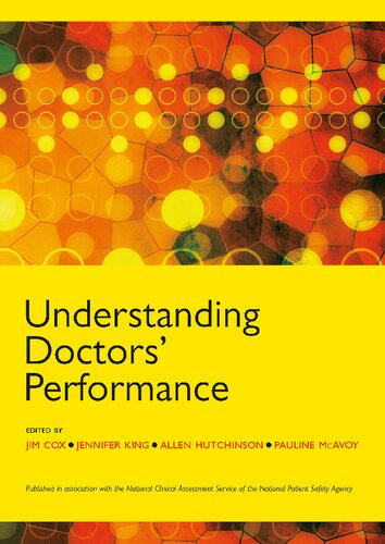 Understanding Doctors Performance Jim Cox