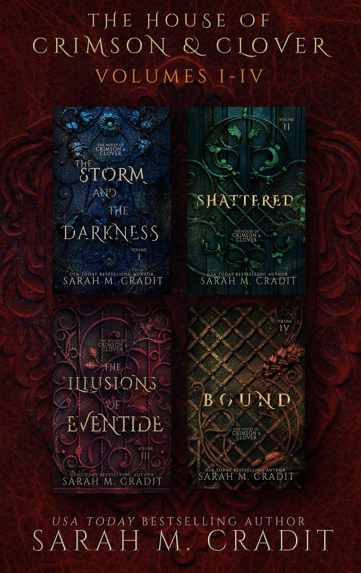 The House Of Crimson Clover Volumes Iiv Sarah M Cradit