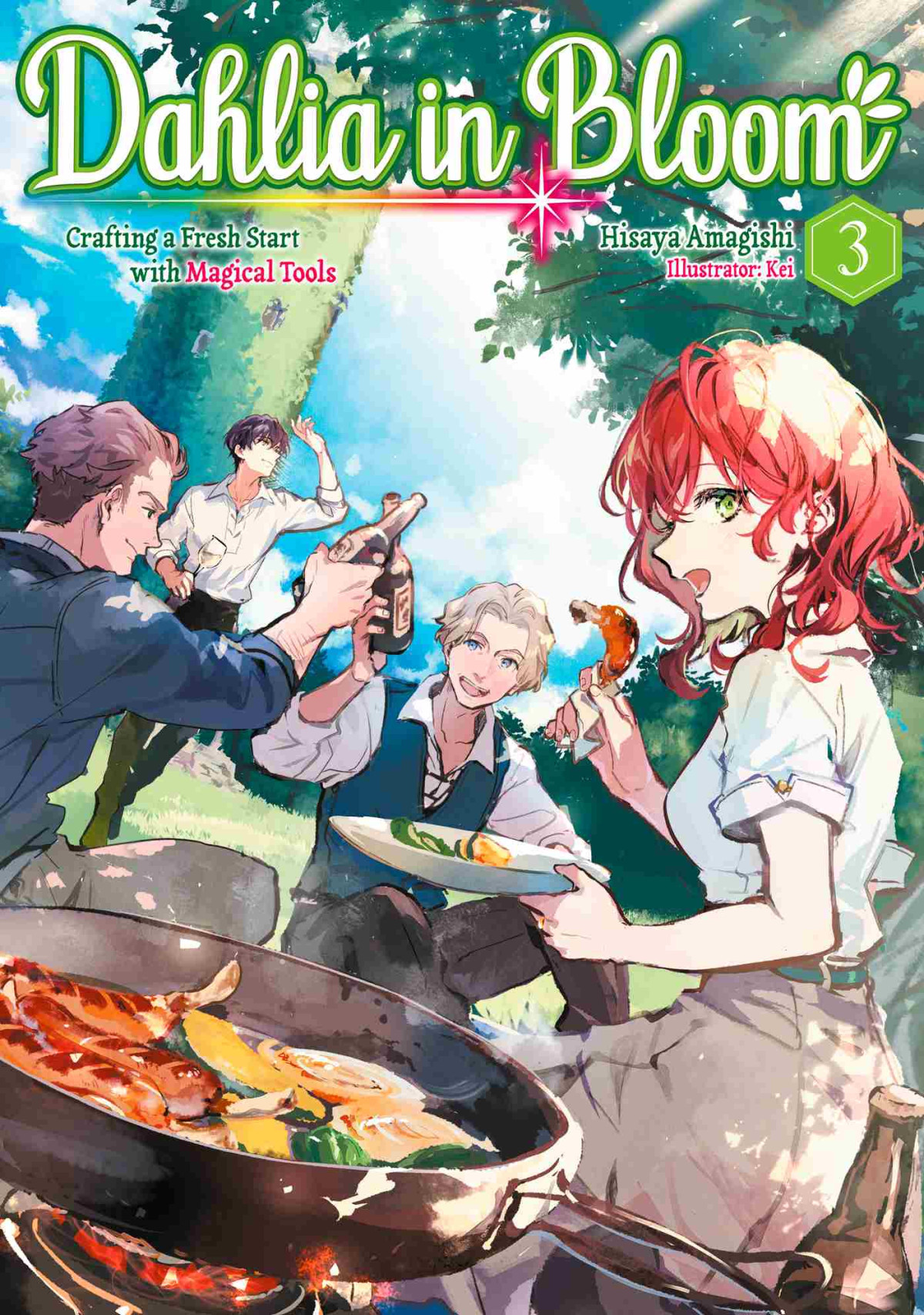 Dahlia In Bloom Crafting A Fresh Start With Magical Tools Vol 3 Hisaya Amagishi