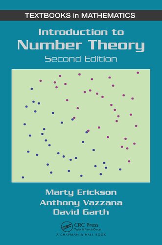 Introduction To Number Theory 2nd Edition 2nd Marty Erickson
