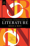 The Norton Introduction To Literature With 2016 Mla Update Shorter 12th Kelly J Mays