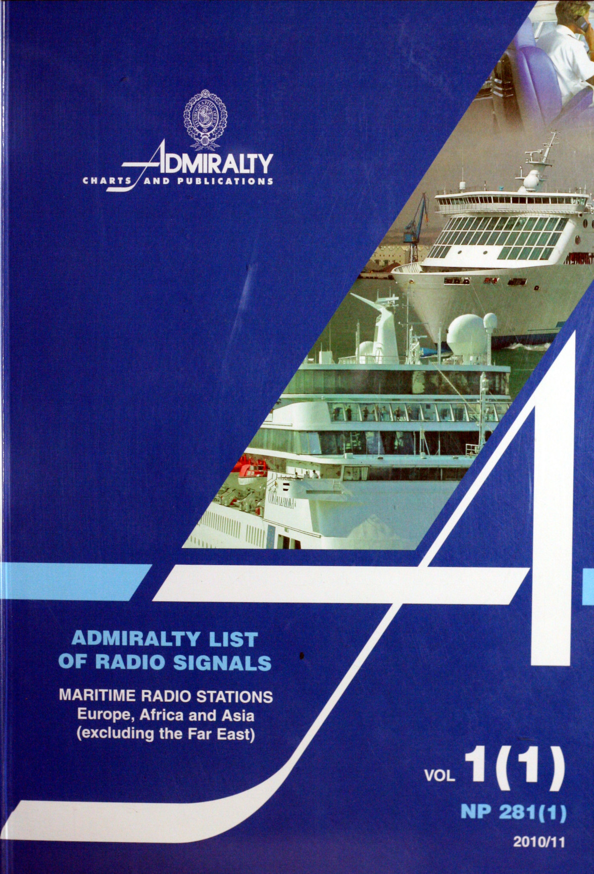 Admiralty List Of Radio Signals 2011th Edition Uk Hidrographic Office