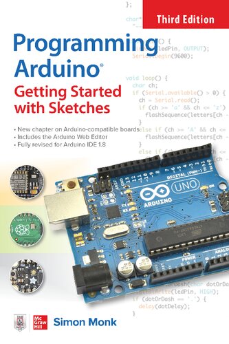 Programming Arduino Getting Started With Sketches Third Edition 3rd Simon Monk