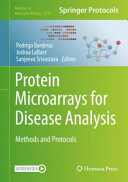 Protein Microarrays For Disease Analysis 1st Rodrigo Barderas