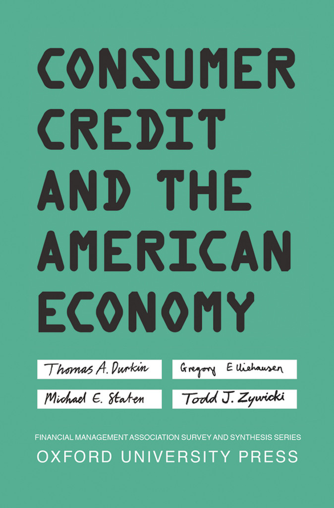 Consumer Credit And The American Economy Thomas A Durkin Gregory Elliehausen