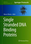 Single Stranded Dna Binding Proteins 1st Marcos T Oliveira