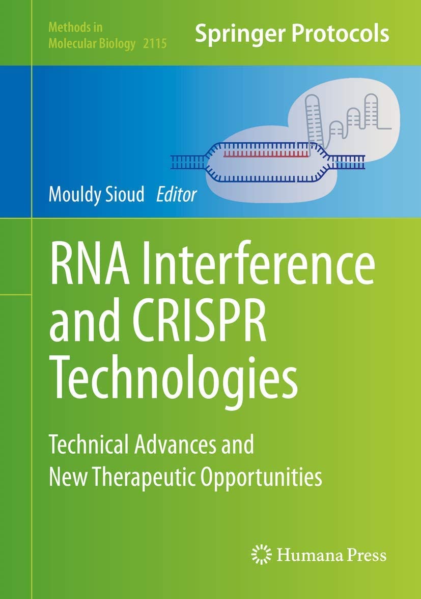 Rna Interference And Crispr Technologies 1st Mouldy Sioud