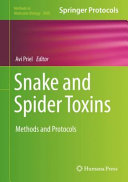 Snake And Spider Toxins Methods And Protocols 1st Avi Priel