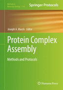 Protein Complex Assembly 1st Joseph A Marsh