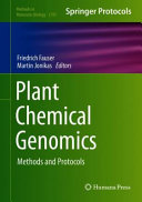 Plant Chemical Genomics 1st Friedrich Fauser Martin Jonikas