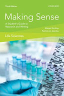Making Sense In The Life Sciences 3rd Edition Margot Northey
