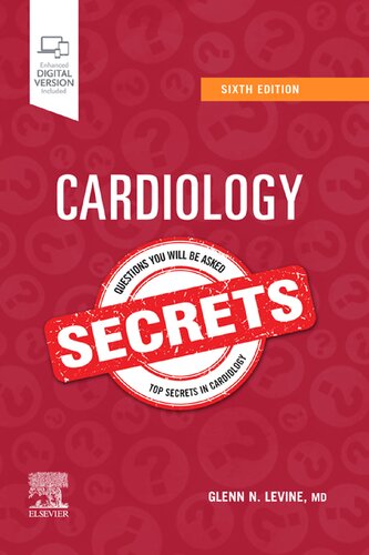 Cardiology Secrets 6th Edition 6th Glenn N Levine