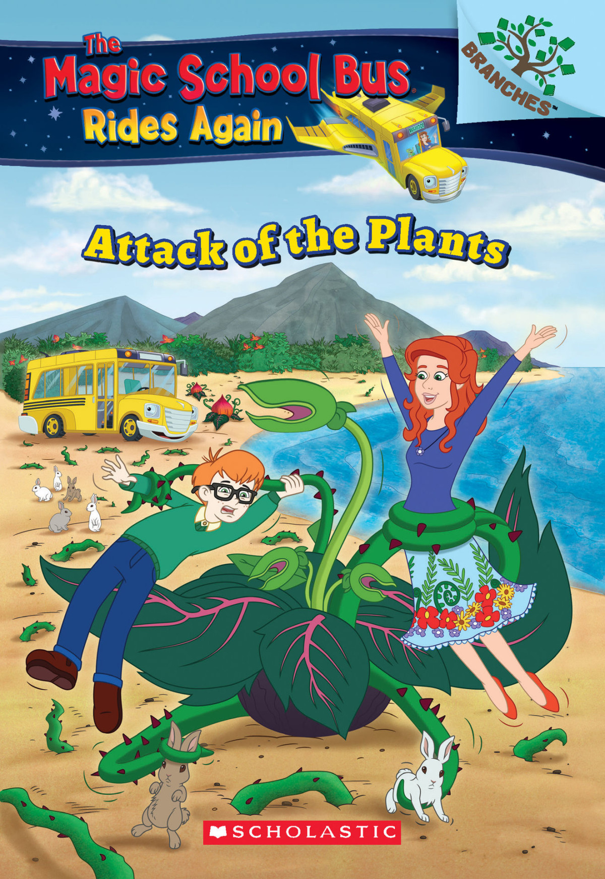 Attack Of The Plants A Branches Book The Magic School Bus Rides Again Annmarie Anderson