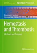 Hemostasis And Thrombosis 1st Emmanuel J Favaloro Giuseppe Lippi