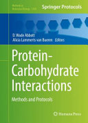 Proteincarbohydrate Interactions 1st D Wade Abbott Alicia Lammerts Van Bueren