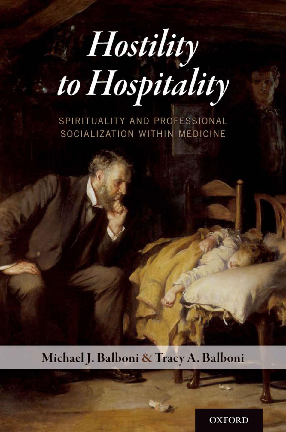 Hostility To Hospitality Michael J Balboni Tracy A Balboni