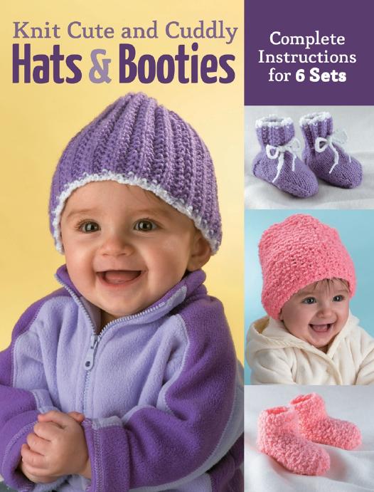 Knit Cute And Cuddly Hats Booties Complete Instructions For 6 Sets Edie Eckman Author