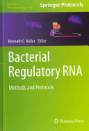 Bacterial Regulatory Rna Methods And Protocols 2012th Kenneth C Keiler
