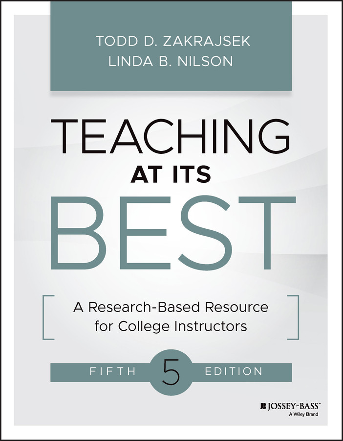 Teaching At Its Best Zakrajsek Todd Dnilson Linda B Linda B Nilson