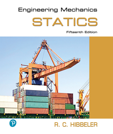 Engineering Mechanics Statics 15th Edition 15th Edition Russell C Hibbeler