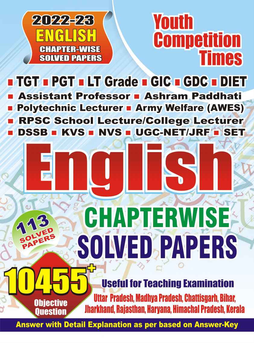English Chapterwise Solved Mcqs For Teaching Exams Yct Expert Team