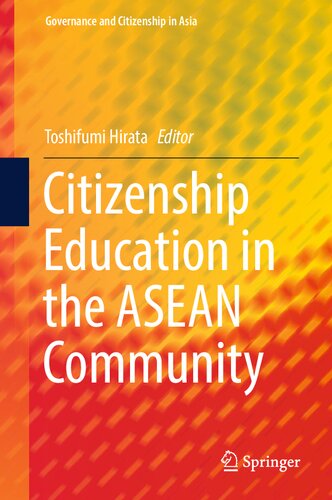 Citizenship Education In The Asean Community Toshifumi Hirata