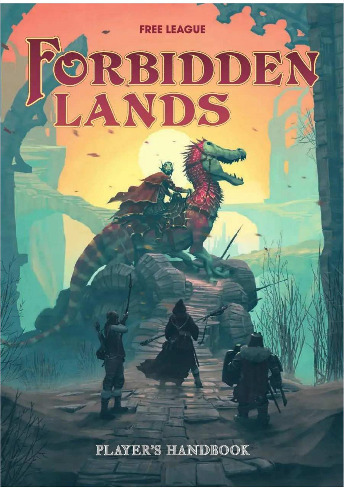 Forbidden Lands Players Handbook Free League Publishing