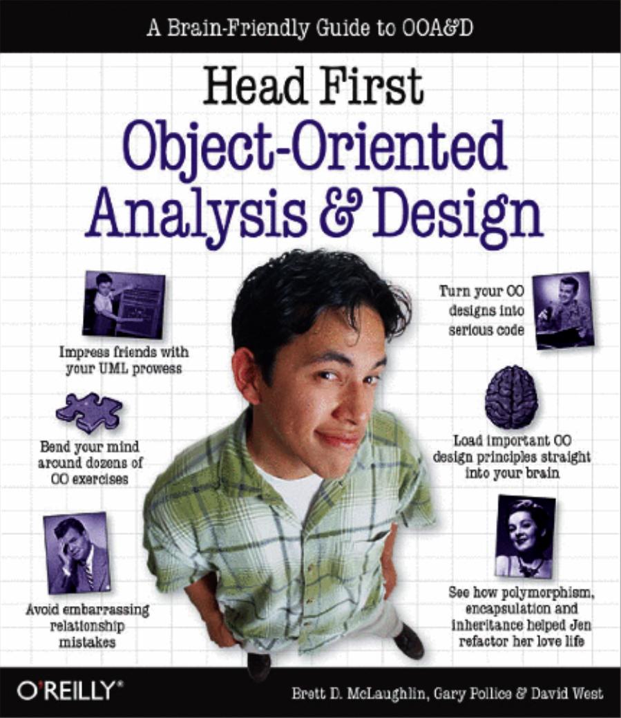 Head First Objectoriented Analysis Design Brett Mclaughlin